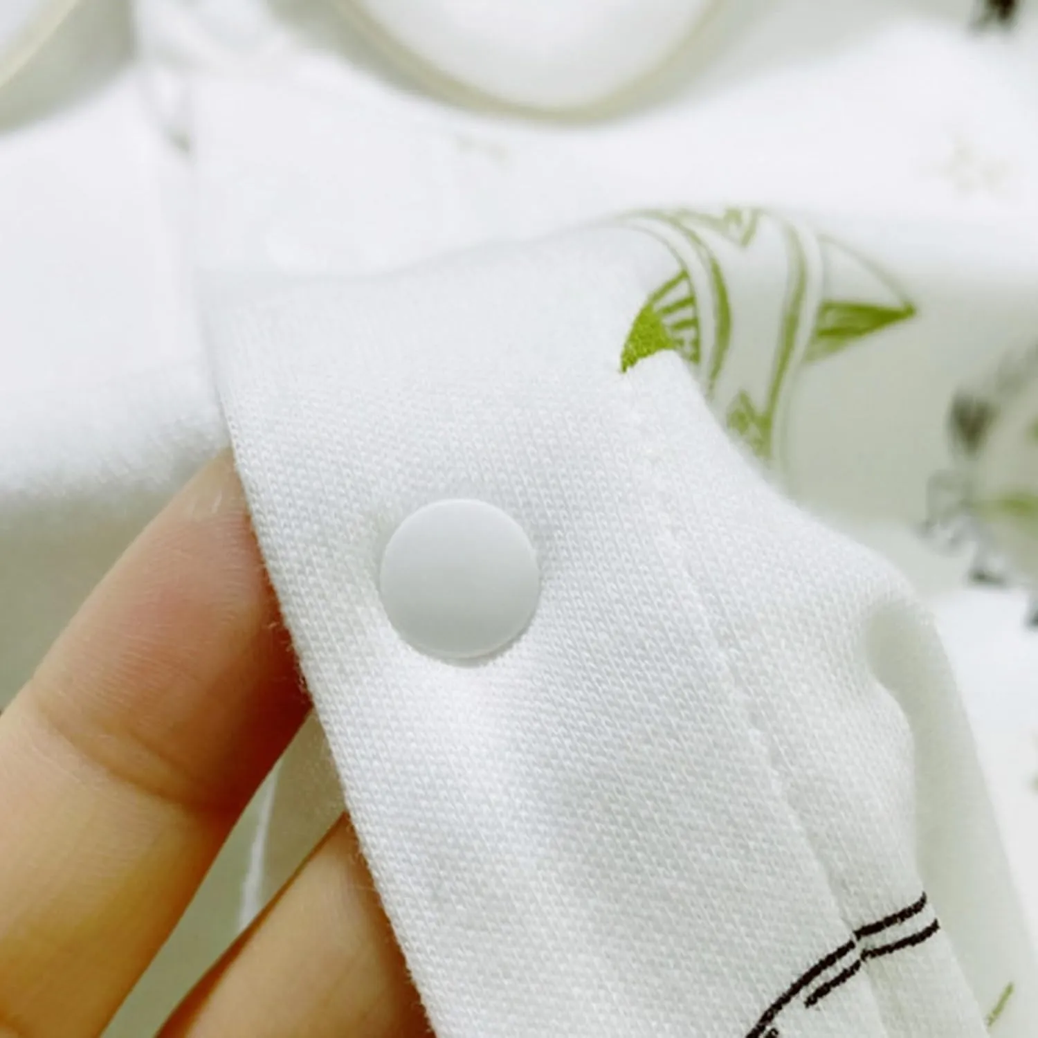 100% Organic Cotton Soft Baby Romper Jumpsuits for Boys and Girls Unisex, Long Sleeve, 0-24 Months