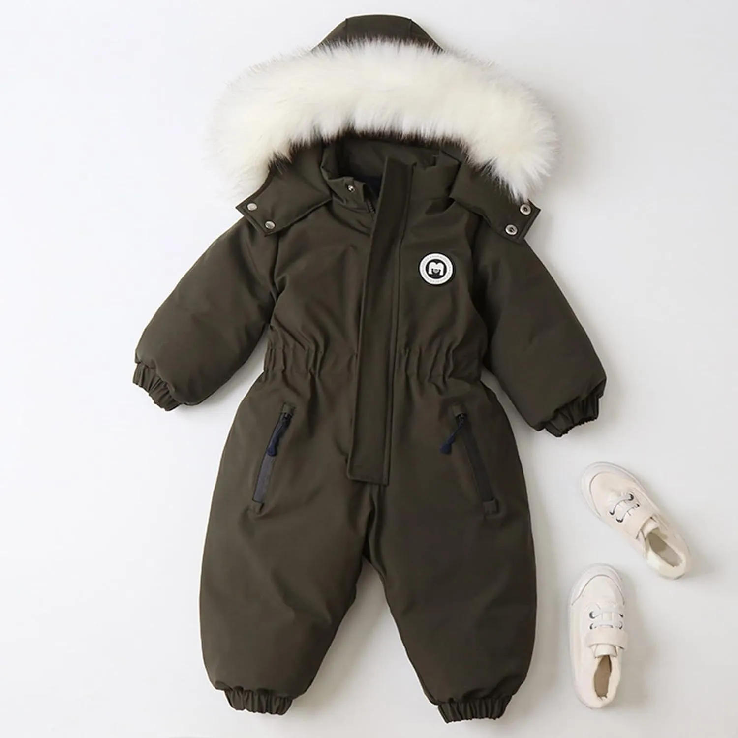 Baby Boy Snowsuit Outerwear Romper Infant Girl Winter Clothes Toddler Jumpsuit Coat Jacket Romper Outfits