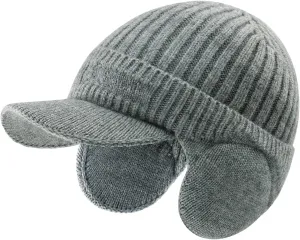 BAVST Hat for Men Knitted Beanie Women Winter Hats Men’s Stretchy Caps Outdoor Beanies Fleece Lined Ear Warmer