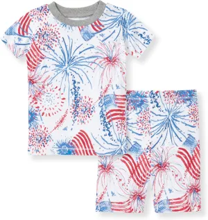 Burt's Bees Baby Baby Boys' Pajamas, Tee and Pant 2-Piece Pj Set, 100% Organic Cotton