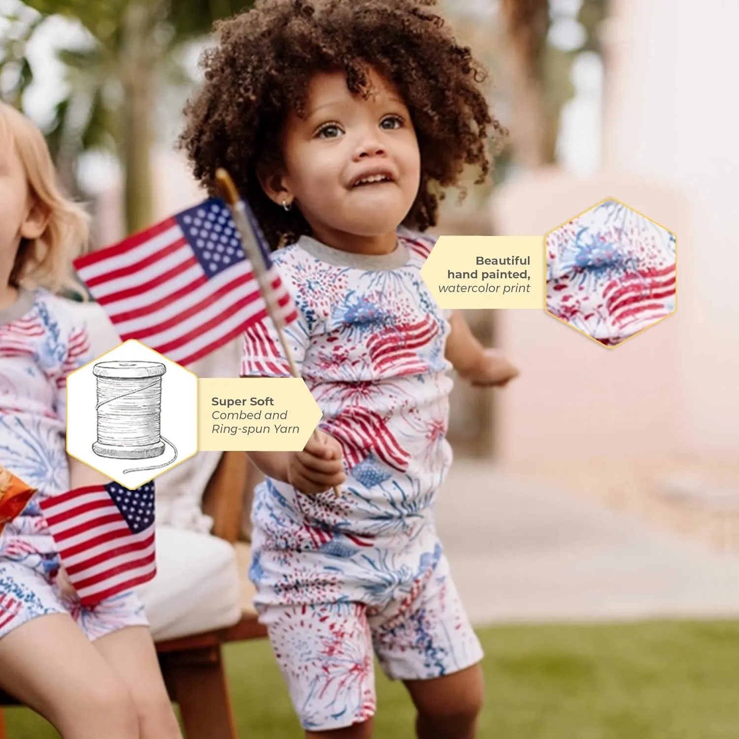 Burt's Bees Baby Baby Boys' Pajamas, Tee and Pant 2-Piece Pj Set, 100% Organic Cotton