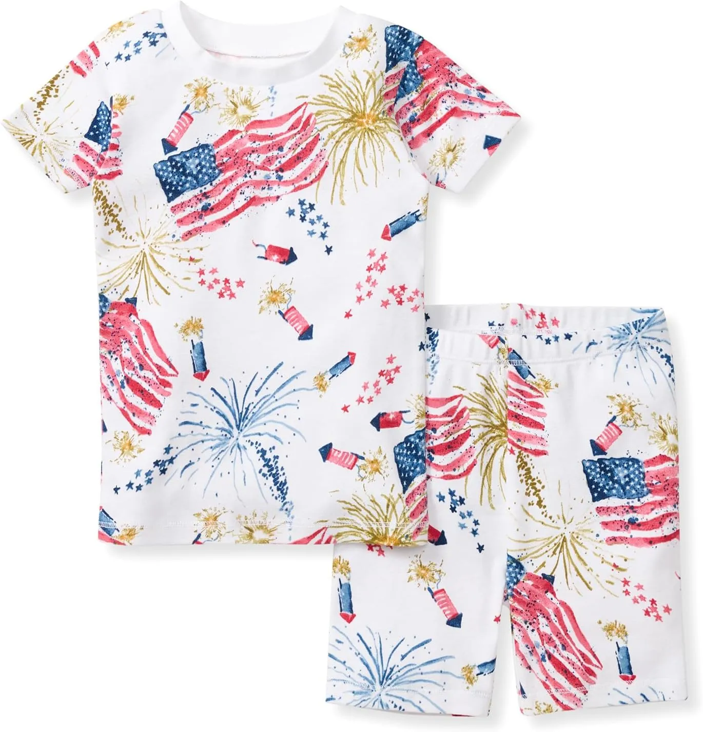Burt's Bees Baby Baby Boys' Pajamas, Tee and Pant 2-Piece Pj Set, 100% Organic Cotton