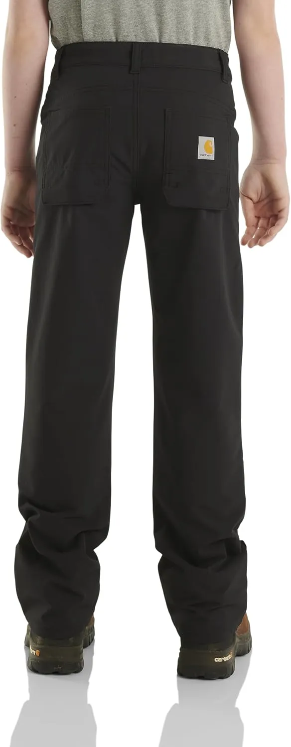 Carhartt Boys' Lightweight Rugged Flex Relaxed Fit Utility Work Pants