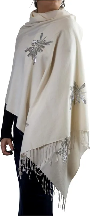 Cashmere Pashmina Shawl Wrap Handmade 100% Pure Lightweight Oversized Scarf