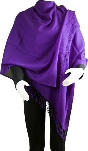 Cashmere Pashmina Shawl Wrap Handmade 100% Pure Lightweight Oversized Scarf