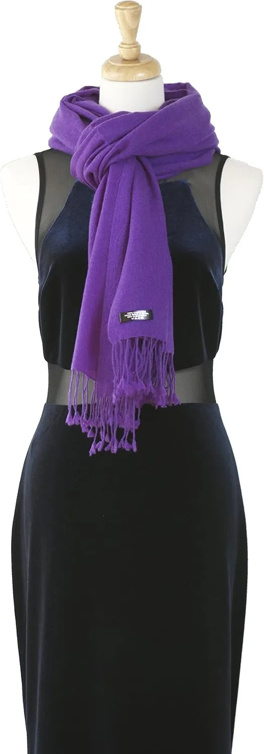 Cashmere Pashmina Shawl Wrap Handmade 100% Pure Lightweight Oversized Scarf