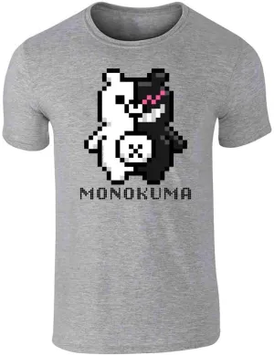 Danganronpa Monokuma 8bit Anime Tee Shirt Tshirt Unisex Men Women Girls Boys