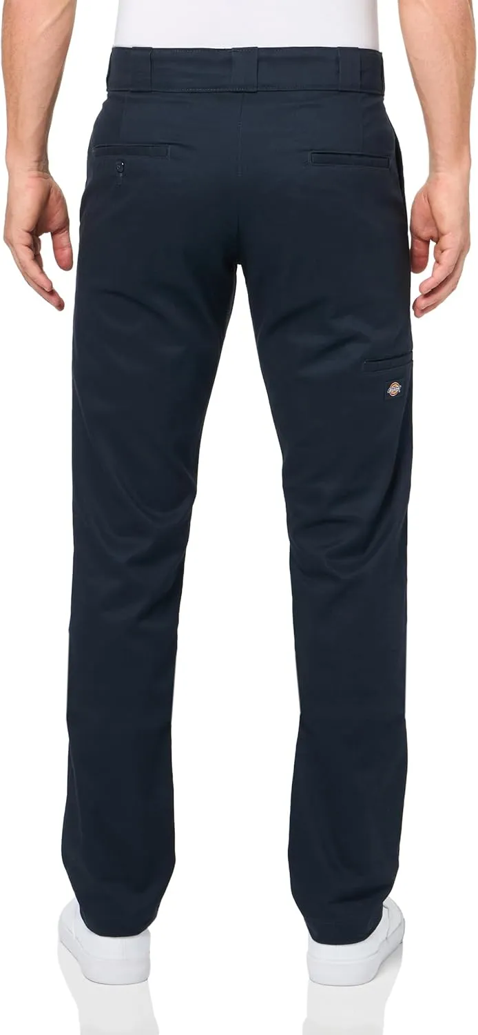 Dickies mens Skinny Fit Double Knee Work Pants