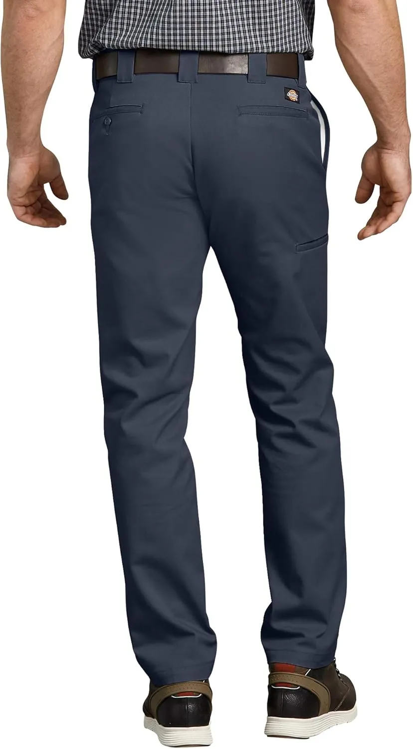 Dickies mens Slim Fit Tapered Leg Multi-use Pocket Work Pants