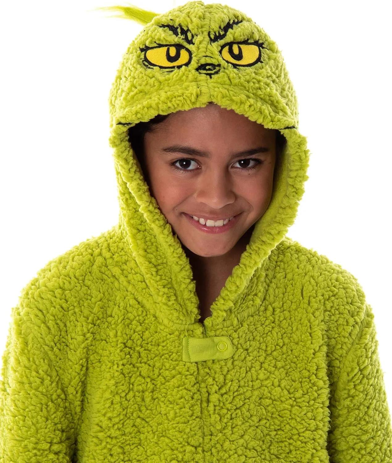 Dr. Seuss GRINCH Who Stole Christmas Matching Family Pajama Union Suit - Adult, Child, Toddler, Pets