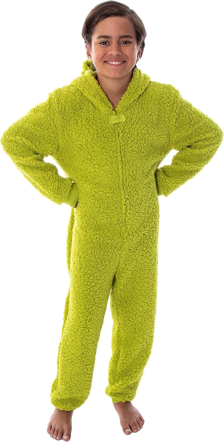 Dr. Seuss GRINCH Who Stole Christmas Matching Family Pajama Union Suit - Adult, Child, Toddler, Pets