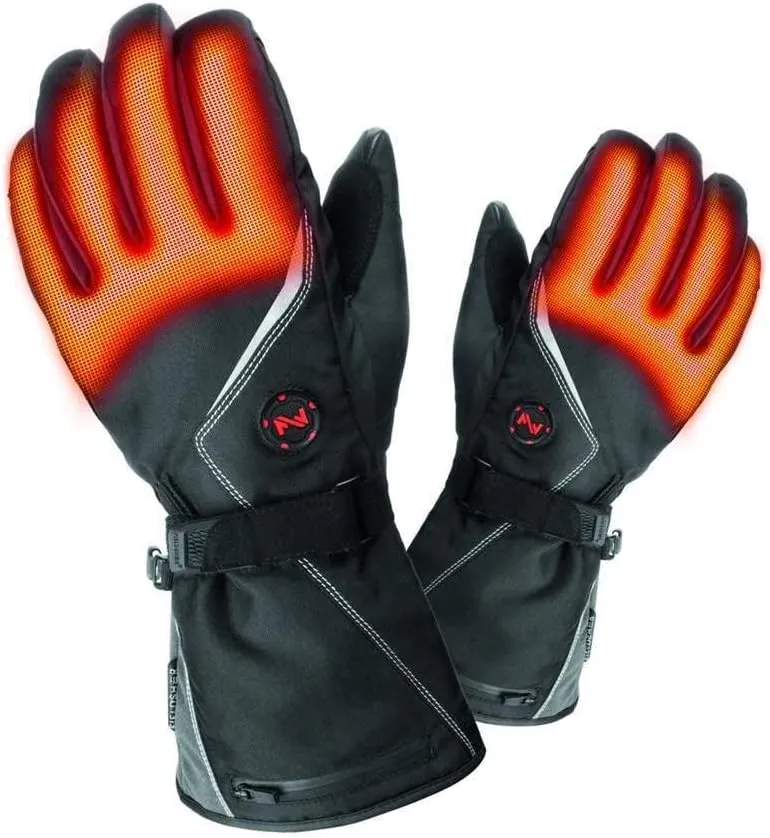 Fieldsheer Mobile Warming Rechargeable Electric Battery Heated Glove, Waterproof Gloves Touchscreen Gloves for Cycling, Motorcycle, Hiking, Snowboarding Ski Winter Sport, Unisex Men & Women