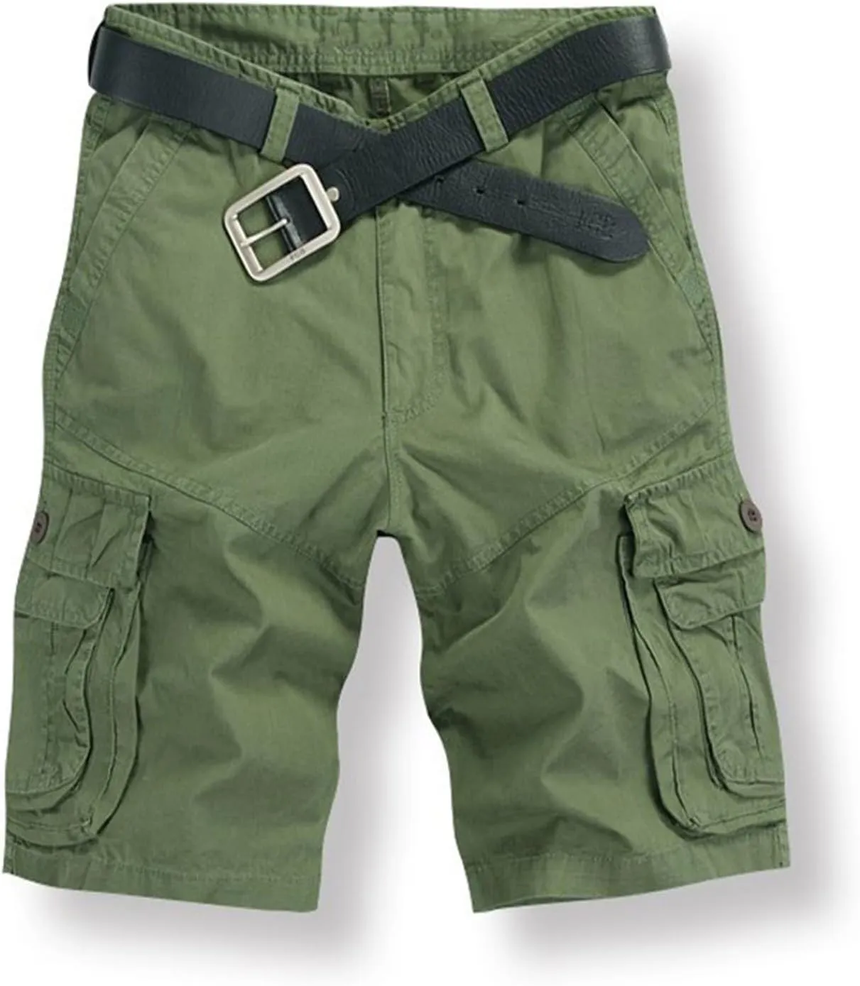 Gym Shorts for Men Summer Pants Flat Front Drawstring Elastic Waist Trousers Cotton Beach Lightweight Lounge Shorts