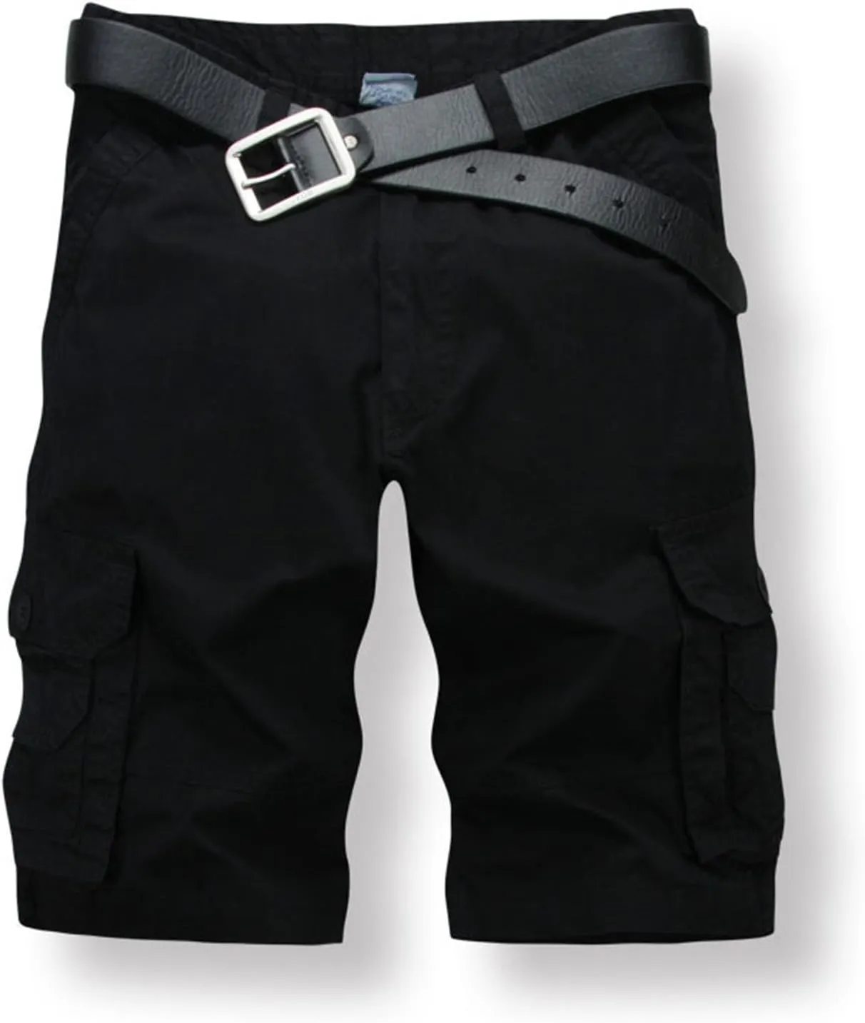 Gym Shorts for Men Summer Pants Flat Front Drawstring Elastic Waist Trousers Cotton Beach Lightweight Lounge Shorts