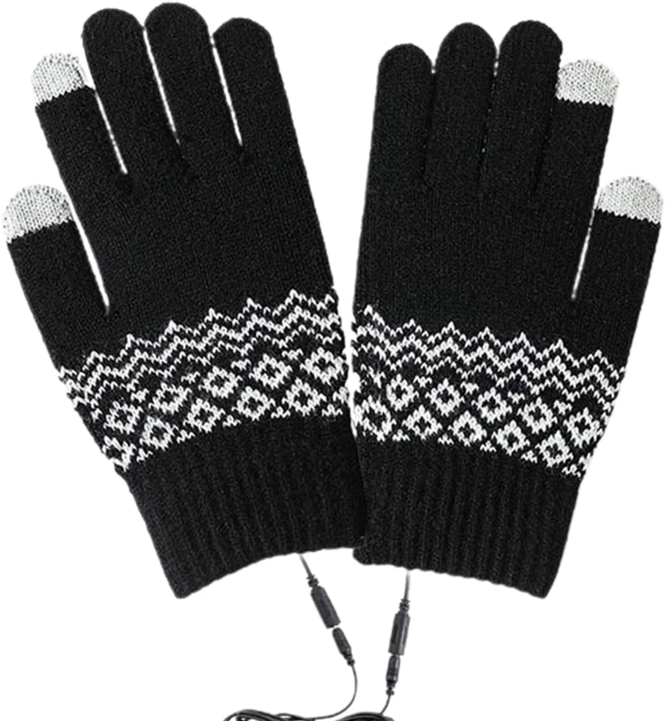 Heated Work Gloves - USB-Powered Gloves, USB Heated Mittens | USB Heated Liner Gloves with Efficient Heating, Winter Heated