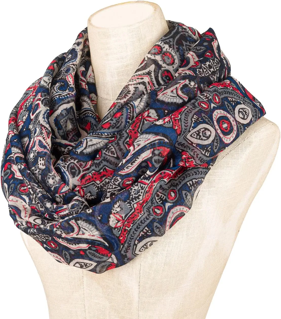 Infinity Scarf for Women Lightweight Fashion Scarves for Fall Winter