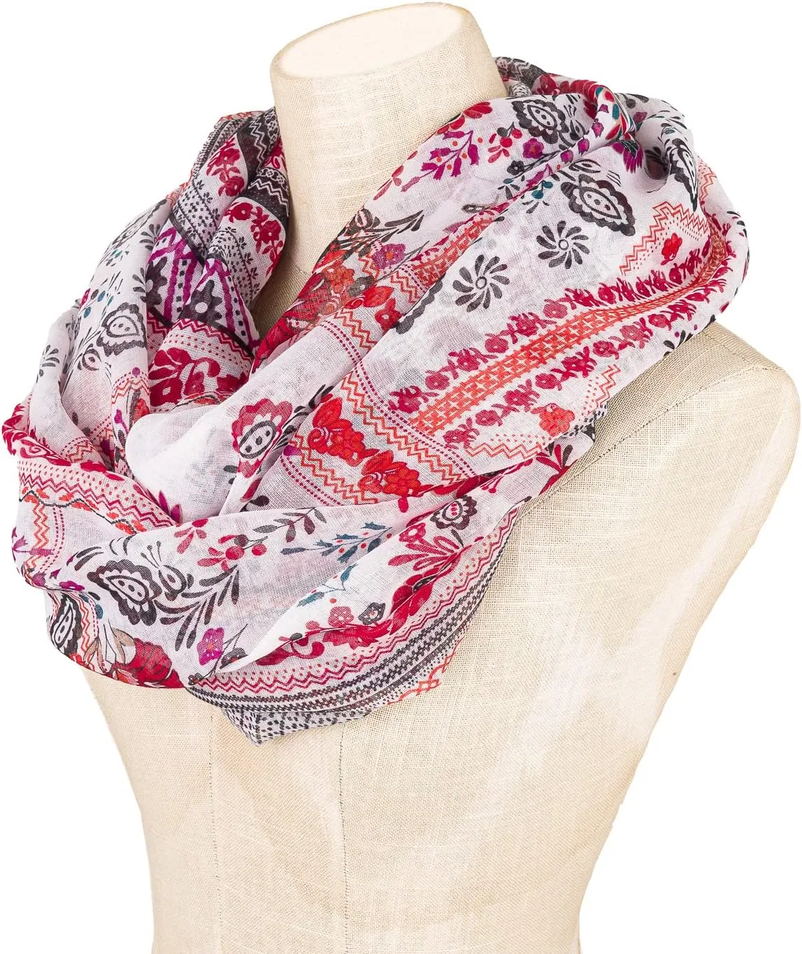 Infinity Scarf for Women Lightweight Fashion Scarves for Fall Winter