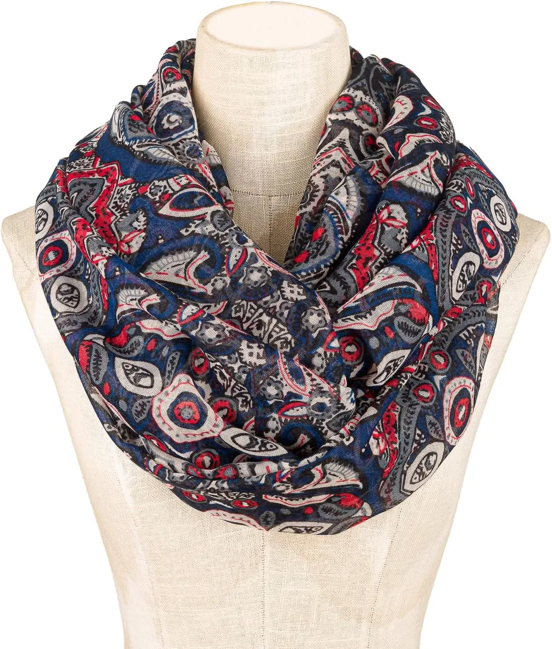 Infinity Scarf for Women Lightweight Fashion Scarves for Fall Winter
