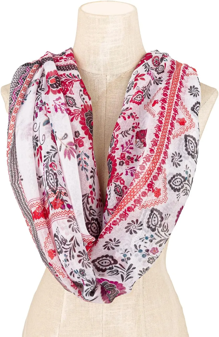 Infinity Scarf for Women Lightweight Fashion Scarves for Fall Winter