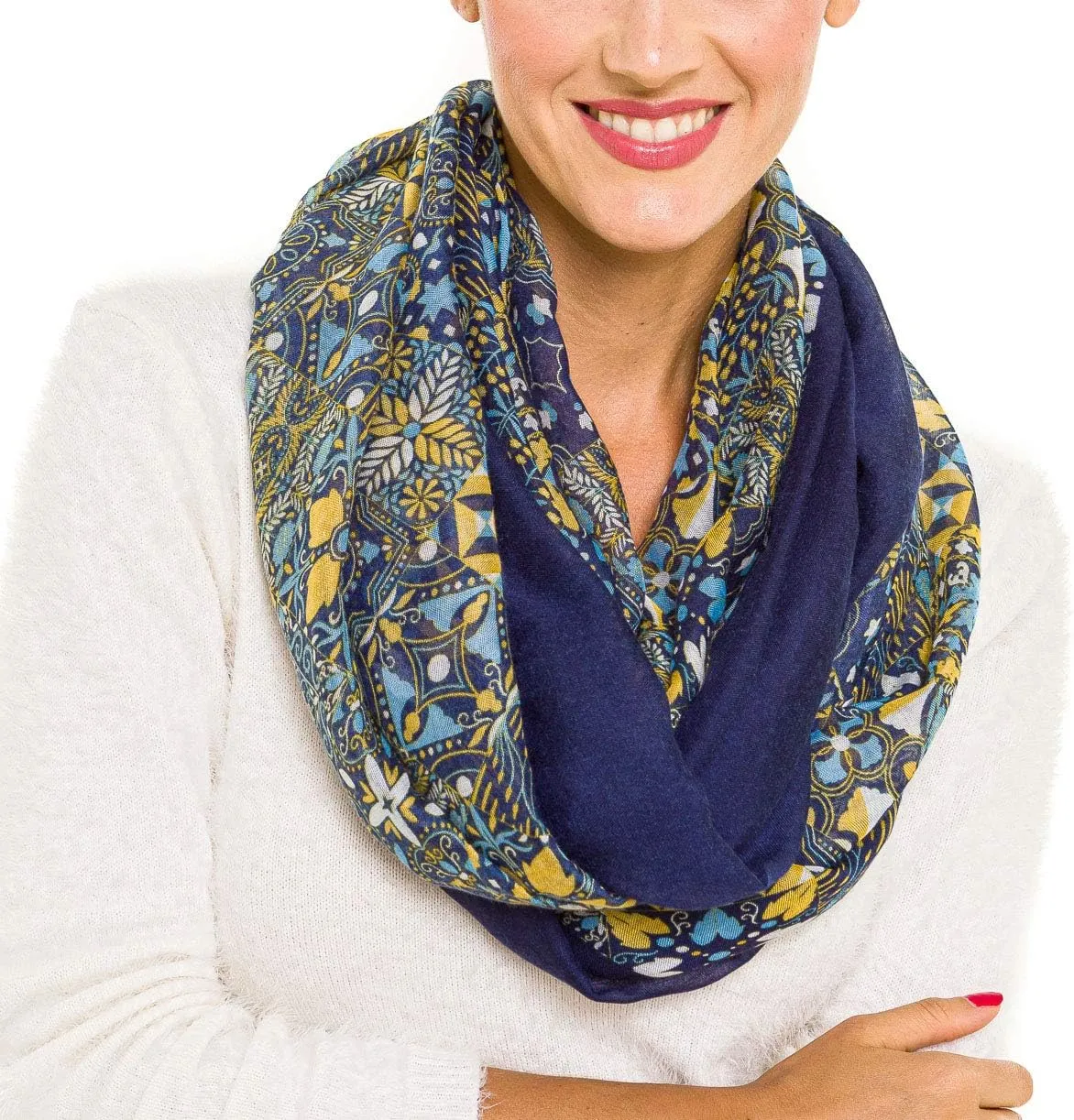Infinity Scarf for Women Lightweight Fashion Scarves for Fall Winter