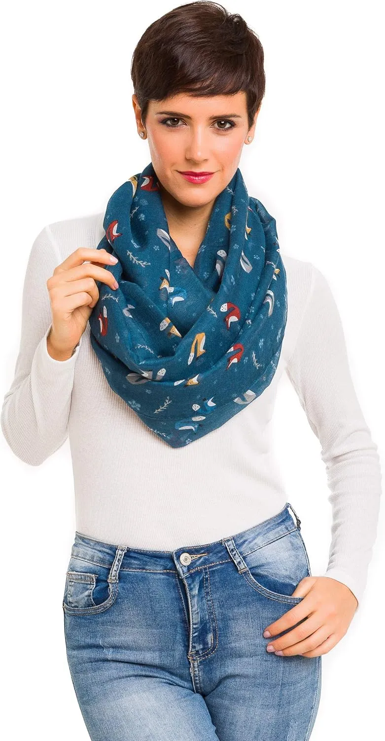 Infinity Scarf for Women Lightweight Fashion Scarves for Fall Winter
