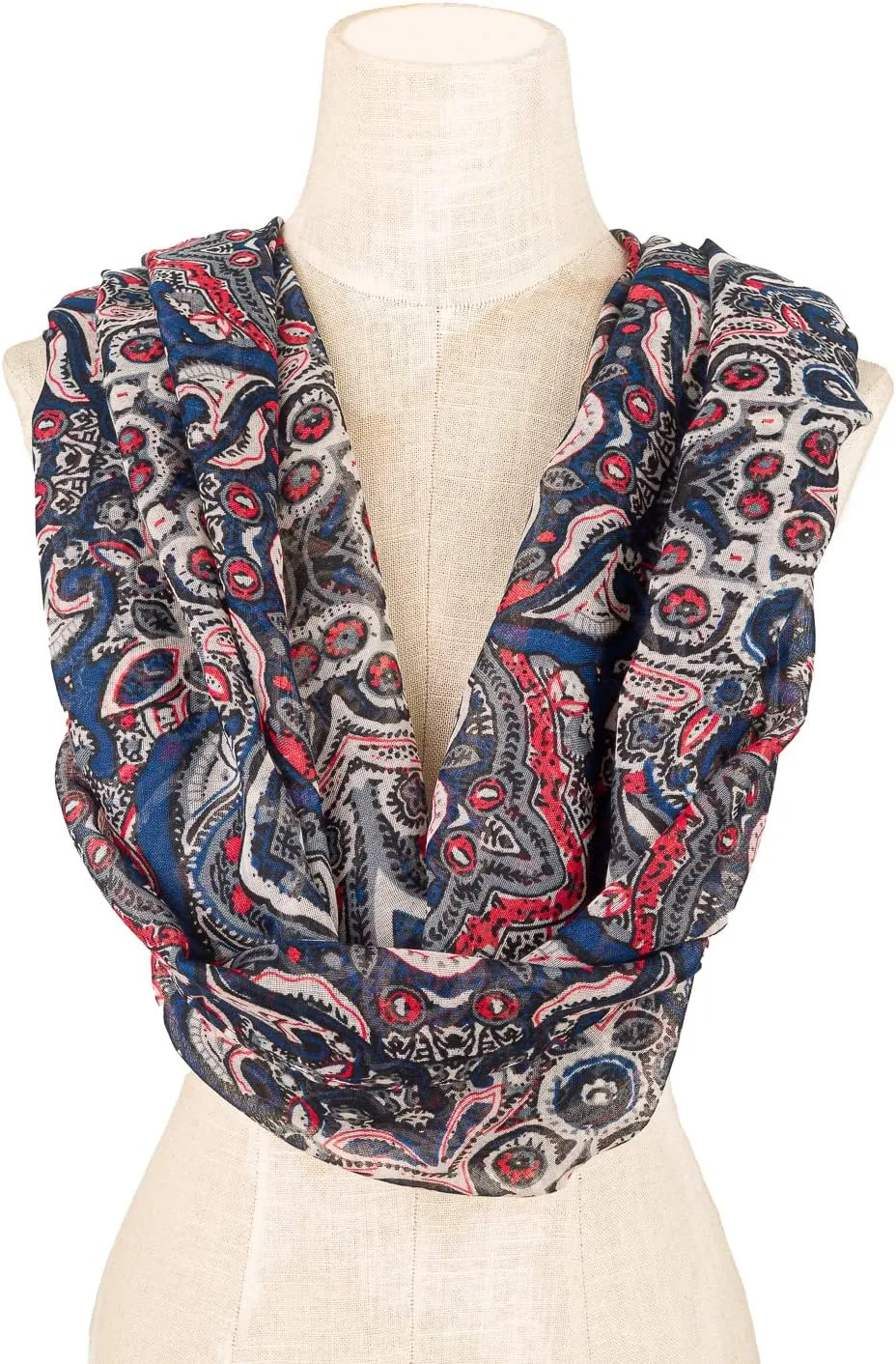 Infinity Scarf for Women Lightweight Fashion Scarves for Fall Winter