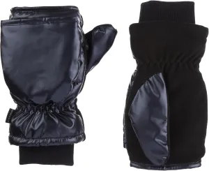 isotoner womens Iridescent Sleekheat Glove Or Flip Top Mitten