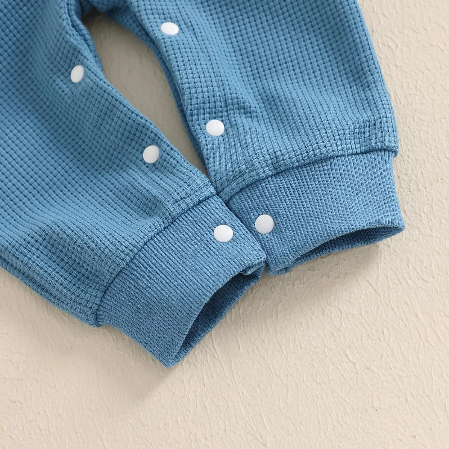Kuriozud Newborn Infant Unisex Baby Boy Girl Clothes Button Romper Jumpsuit Basic One Piece Outfits