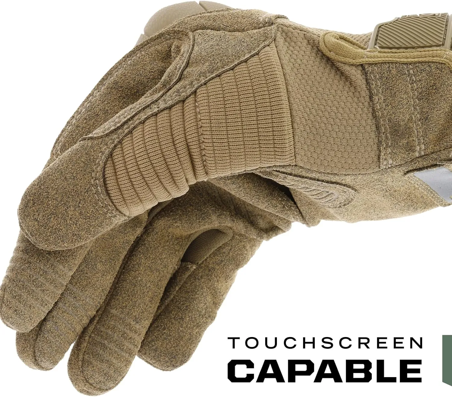 Mechanix Wear: M-Pact 3 Tactical Work Gloves, Touchscreen Capability, Synthetic Leather Gloves, Finger Reinforcement and Impact Protection, Work Gloves for Men (Coyote Brown, X-Large)