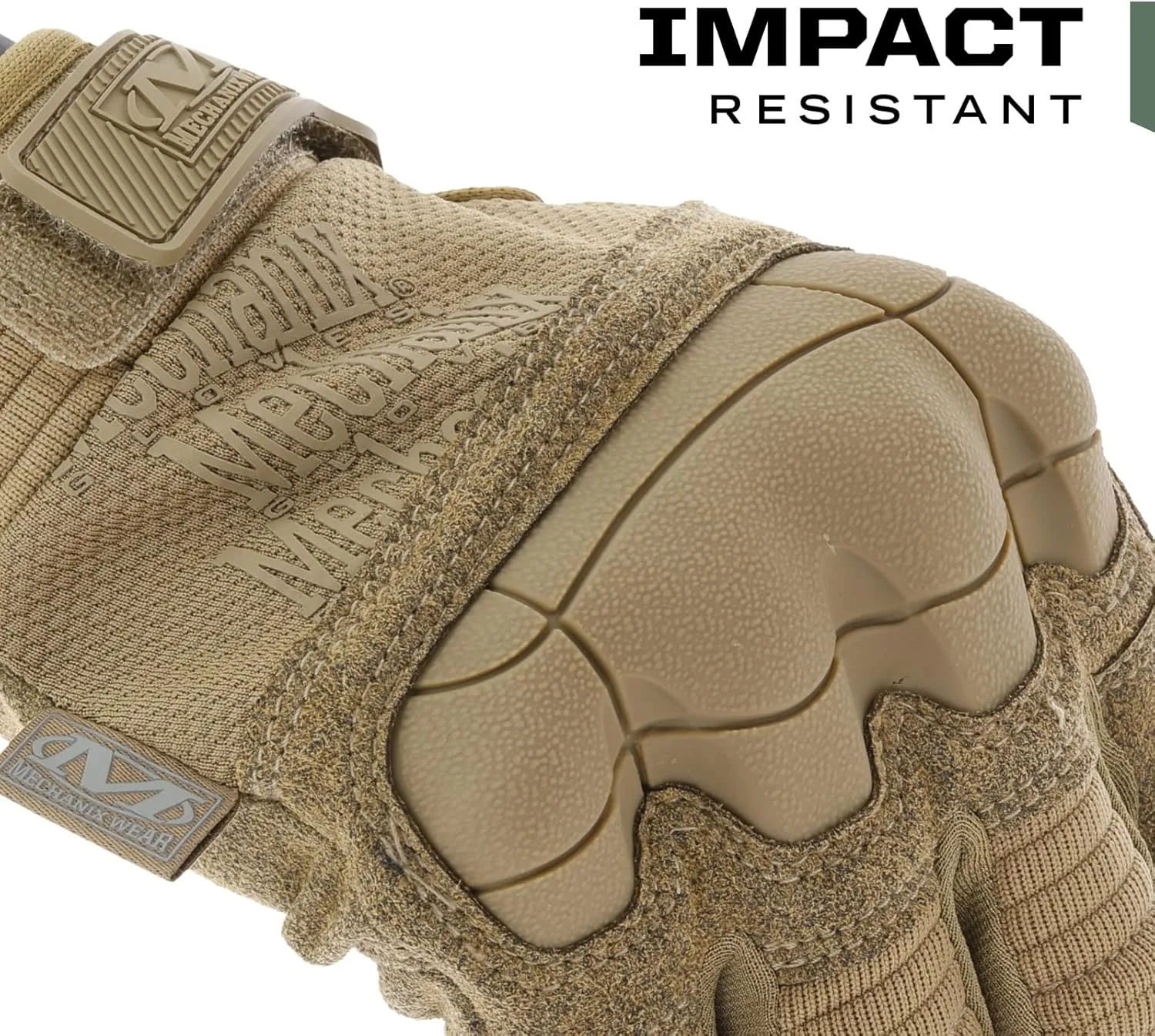 Mechanix Wear: M-Pact 3 Tactical Work Gloves, Touchscreen Capability, Synthetic Leather Gloves, Finger Reinforcement and Impact Protection, Work Gloves for Men (Coyote Brown, X-Large)