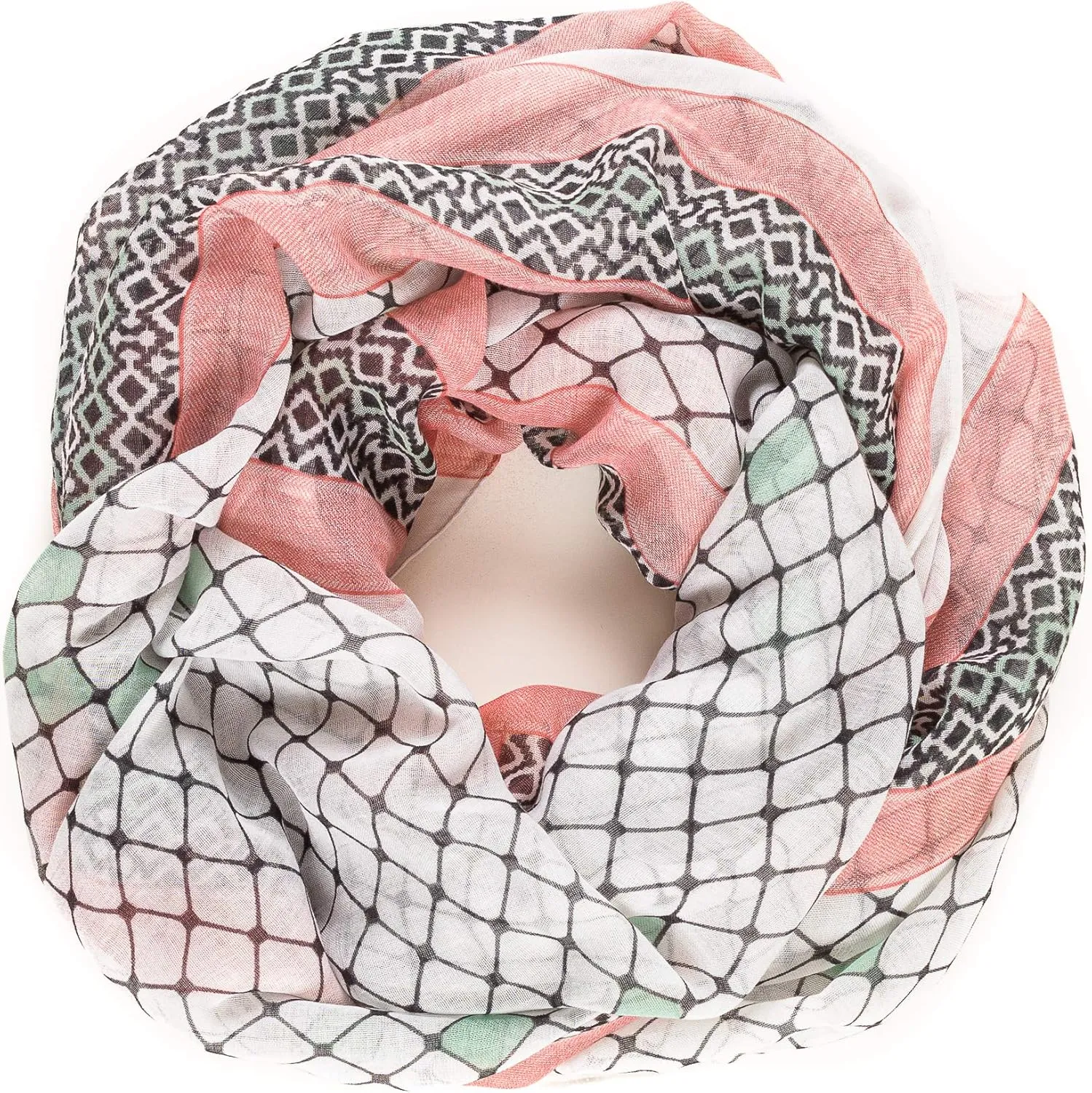 MELIFLUOS DESIGNED IN SPAIN Infinity Scarf for Women Lightweight Fashion Scarves for Fall Winter