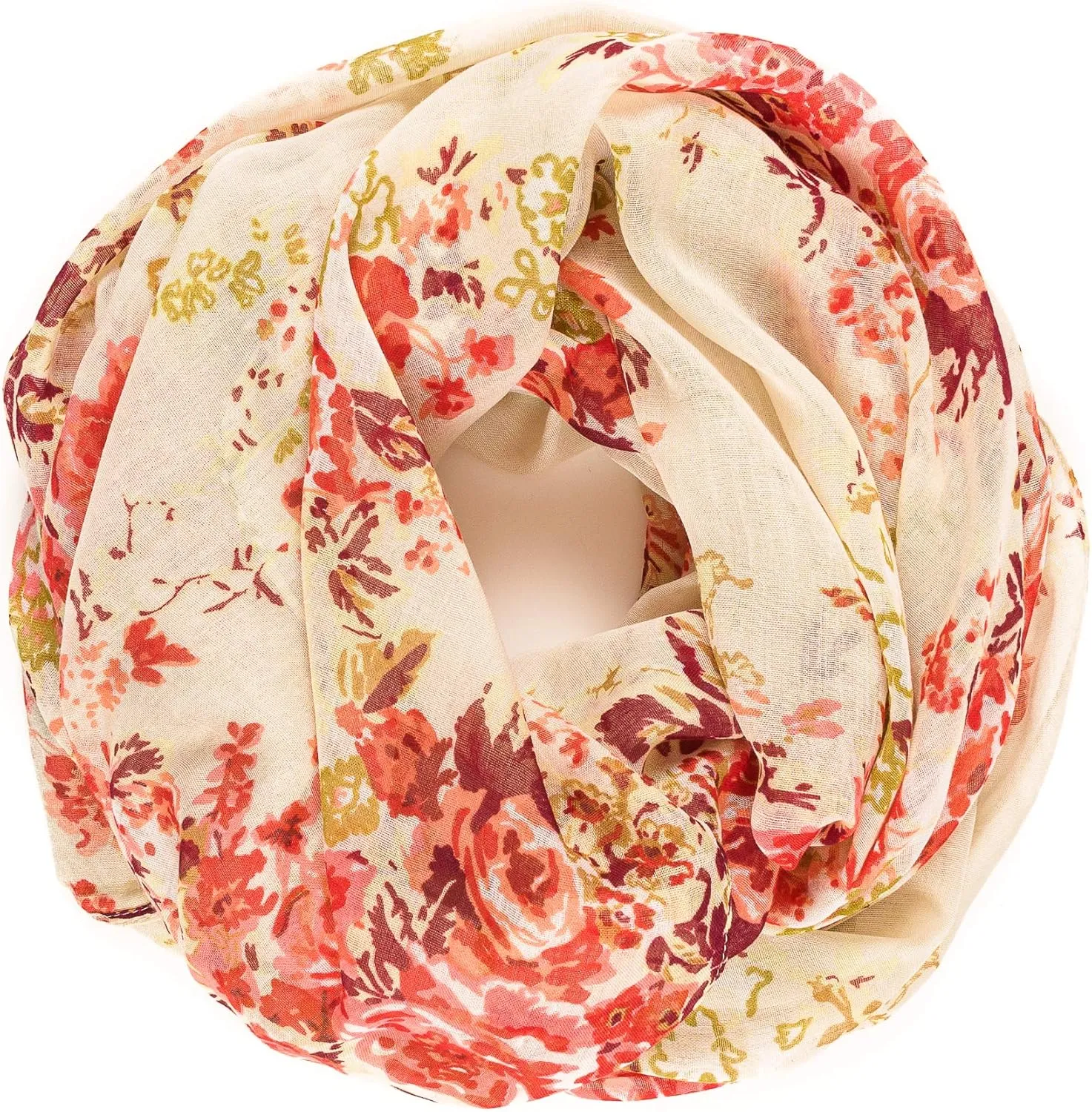 MELIFLUOS DESIGNED IN SPAIN Infinity Scarf for Women Lightweight Fashion Scarves for Fall Winter