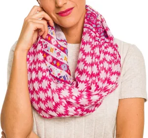 MELIFLUOS DESIGNED IN SPAIN Infinity Scarf for Women Lightweight Fashion Scarves for Fall Winter