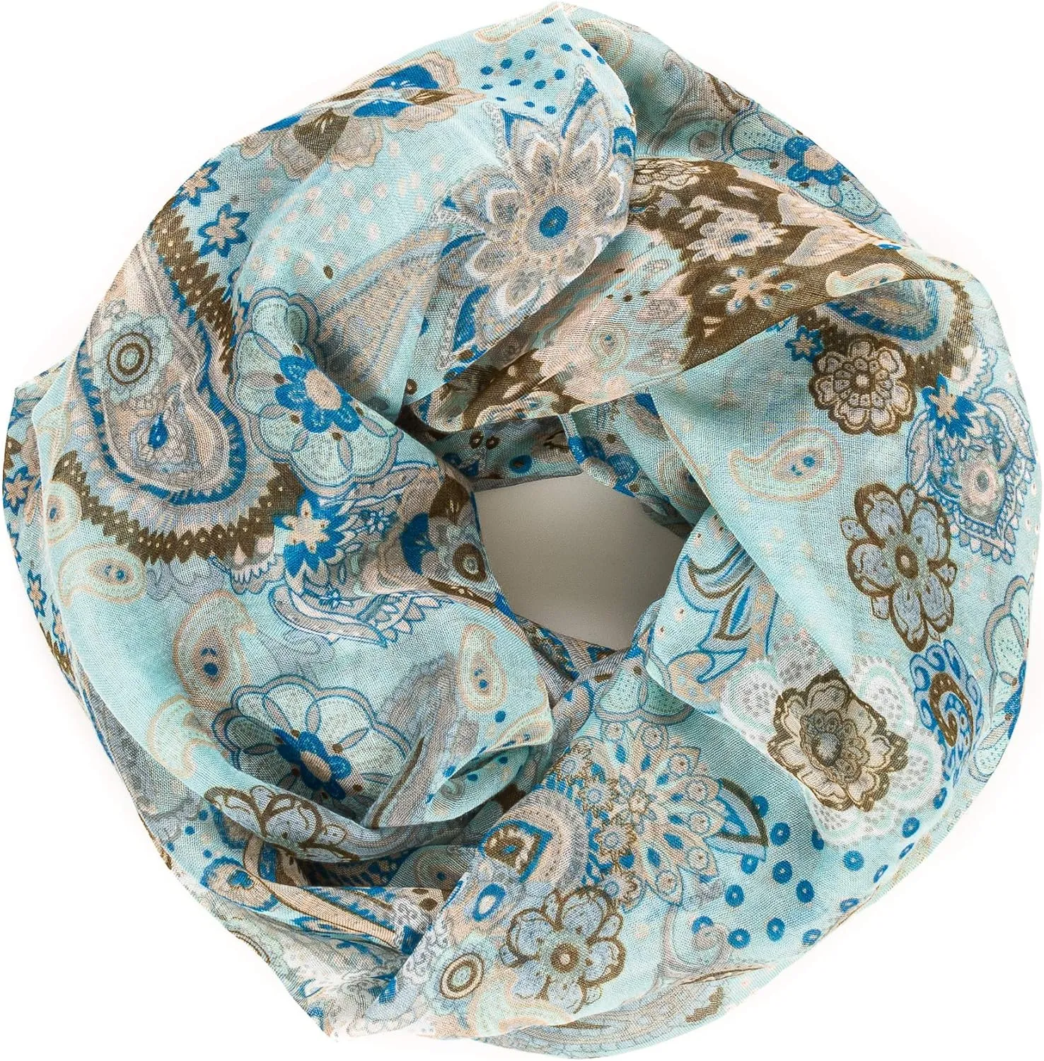 MELIFLUOS DESIGNED IN SPAIN Infinity Scarf for Women Lightweight Fashion Scarves for Fall Winter