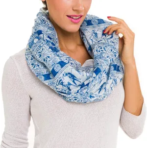 MELIFLUOS DESIGNED IN SPAIN Infinity Scarf for Women Lightweight Fashion Scarves for Fall Winter