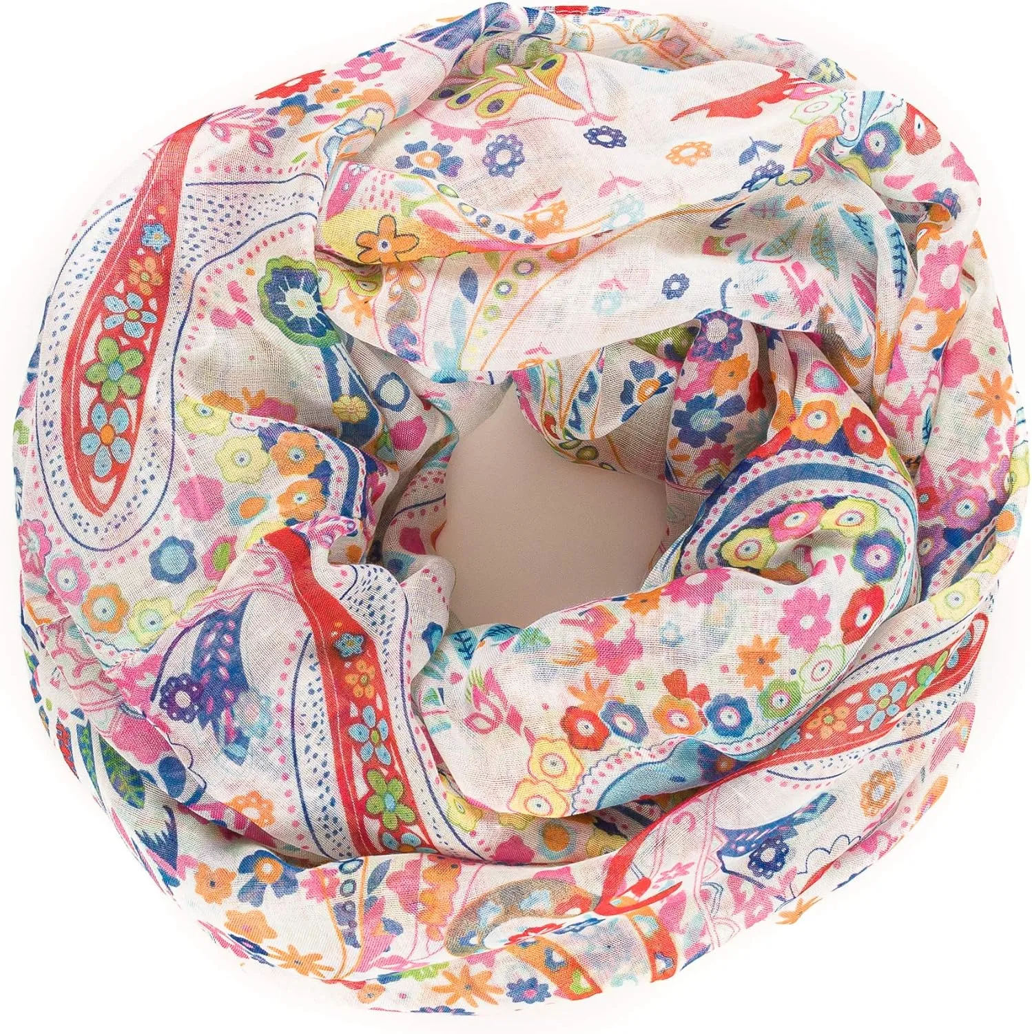 MELIFLUOS DESIGNED IN SPAIN Infinity Scarf for Women Lightweight Fashion Scarves for Fall Winter