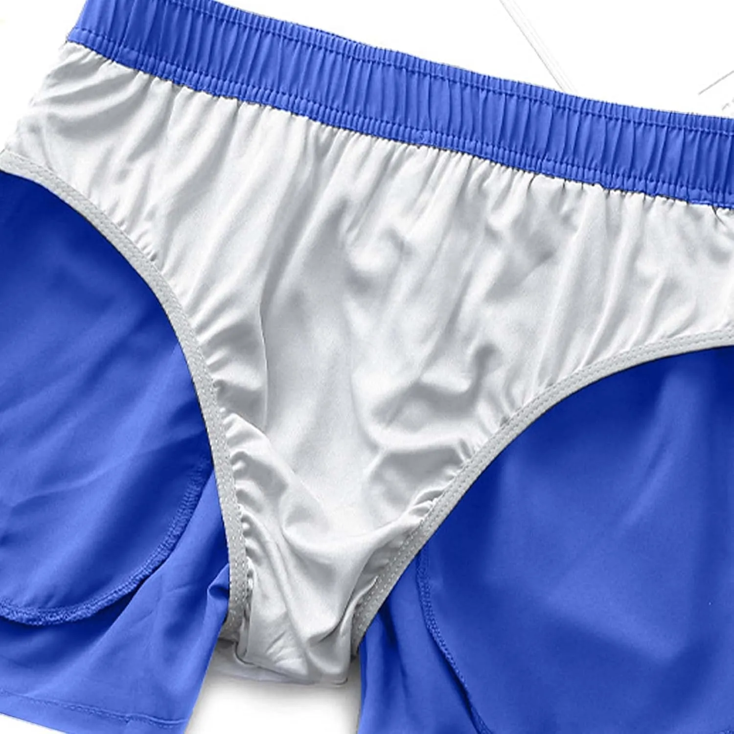Men Running Training Shorts Casual Workout Athletic Gym Short Pants Quick Dry Breathable Lightweight Trunks