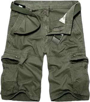 Men's Pants Cotton Beach Pants Drawstring Elastic Waist Shorts with Pockets Casual Baggy Classic Fit Lounge Shorts