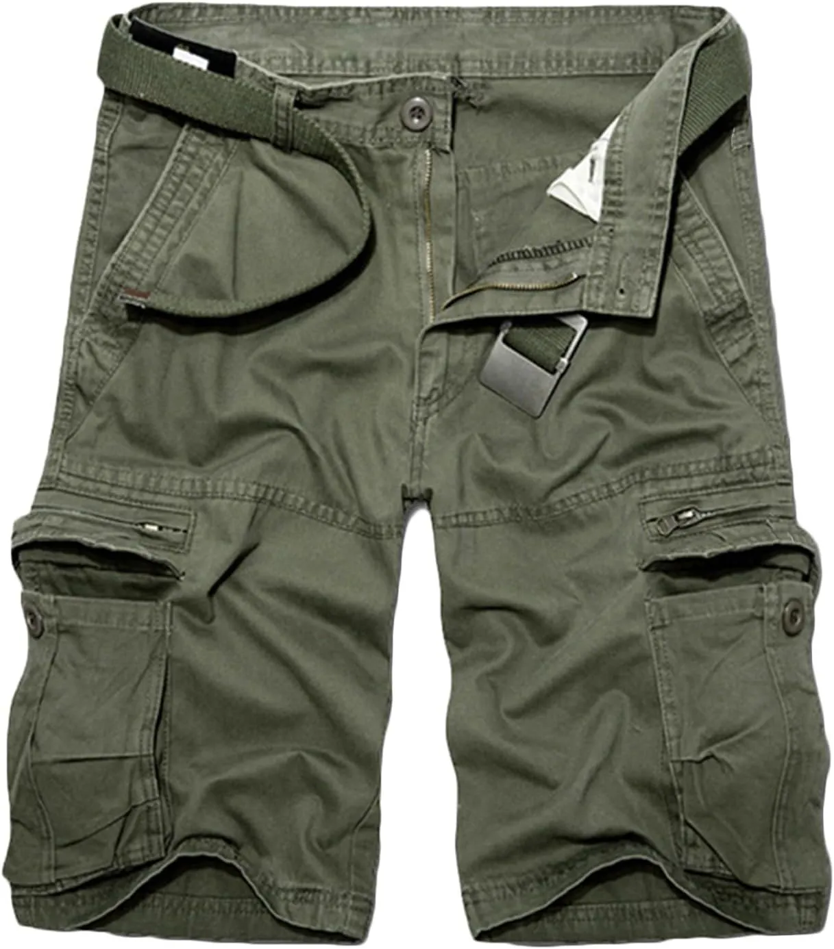 Men's Pants Cotton Beach Pants Drawstring Elastic Waist Shorts with Pockets Casual Baggy Classic Fit Lounge Shorts