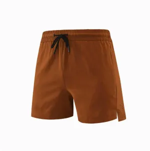 Mens Running Sports Shorts Solid Color Quick Dry Lightweight Short Pants Mesh Breathable Fitness Gym Trunks