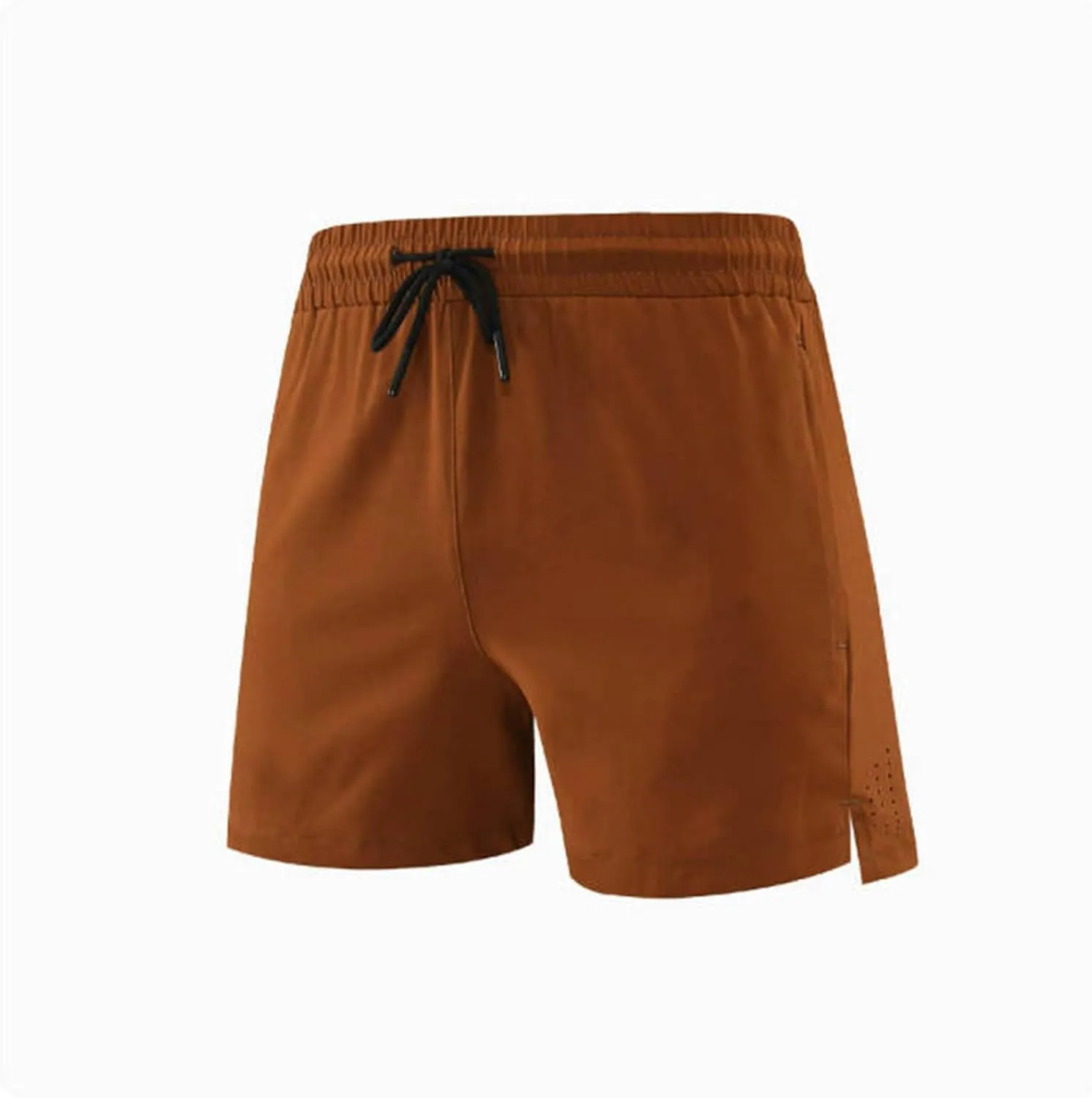 Mens Running Sports Shorts Solid Color Quick Dry Lightweight Short Pants Mesh Breathable Fitness Gym Trunks