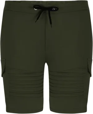 Men's Shorts Casual Cotton Beach Pants 2025 Lightweight Athletic Flat Front Elastic Waist SweatShorts with Pockets