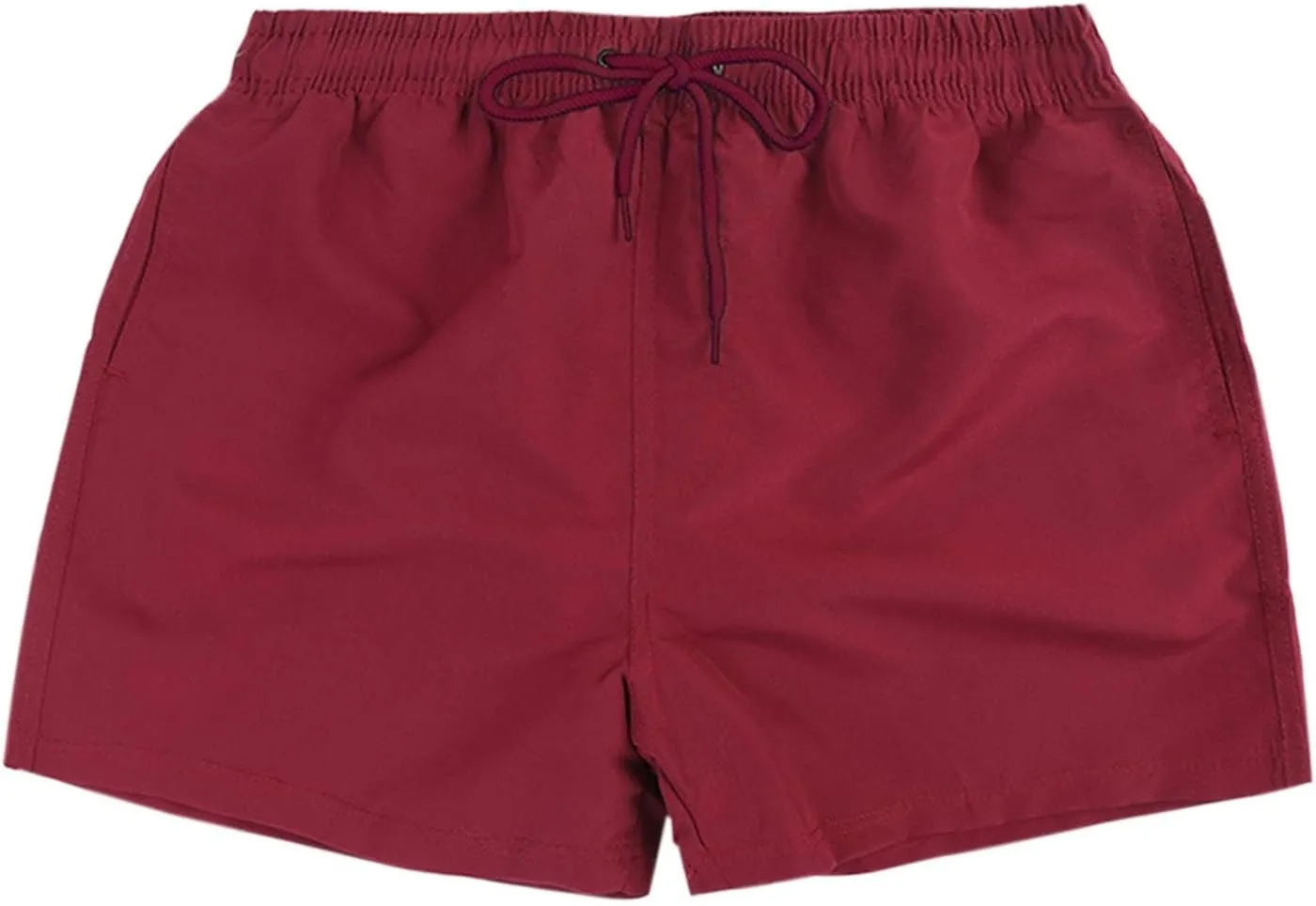 Mens Shorts Cotton Loose Lightweight Pants Casual Elastic Waist Drawstring 2025 Summer Beach Shorts with Pockets