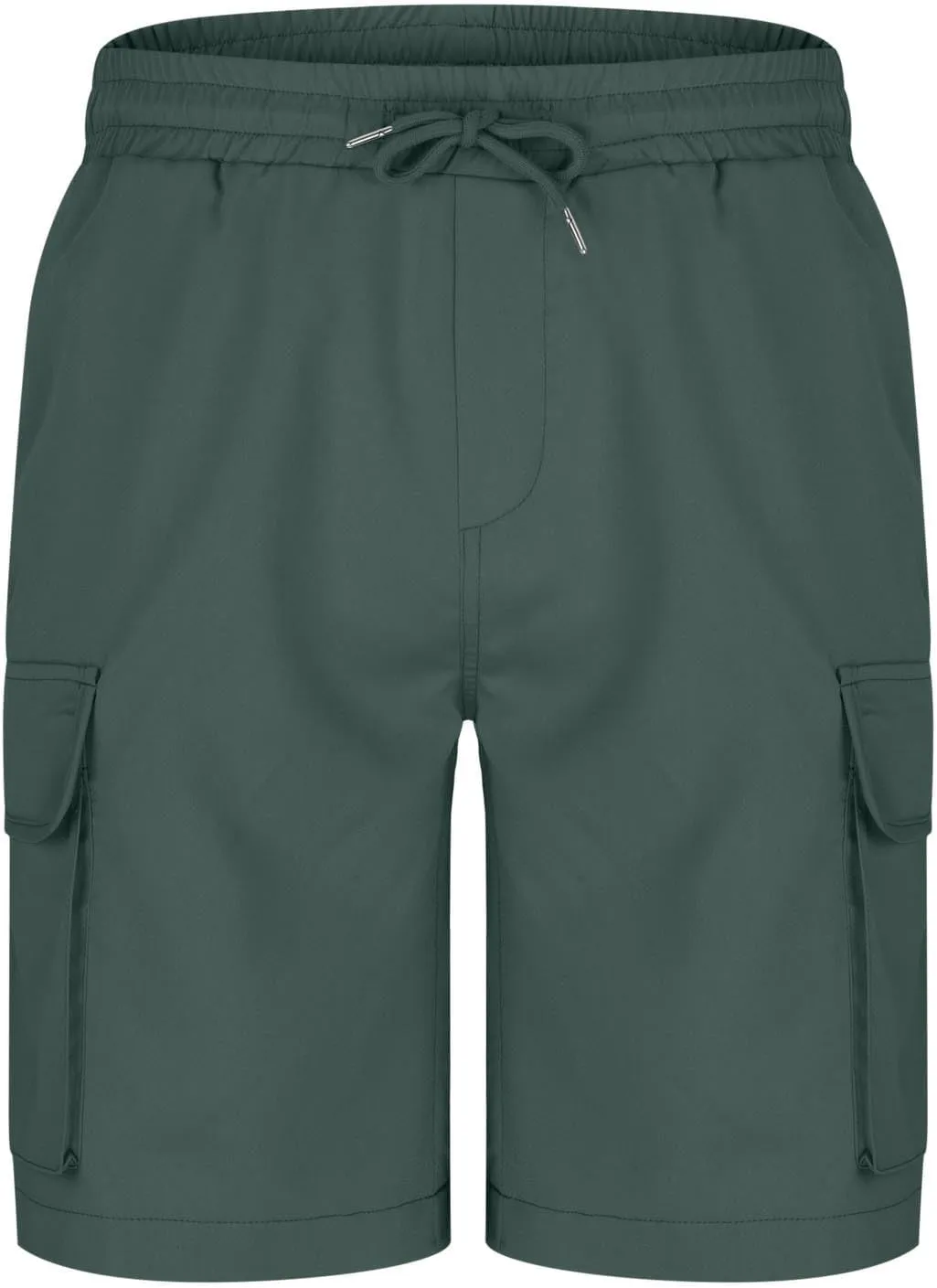 Mens Shorts Summer Casual Beach Pants Drawstring Elastic Waist Trousers with Pockets Comfy Hawaii Shorts for Men