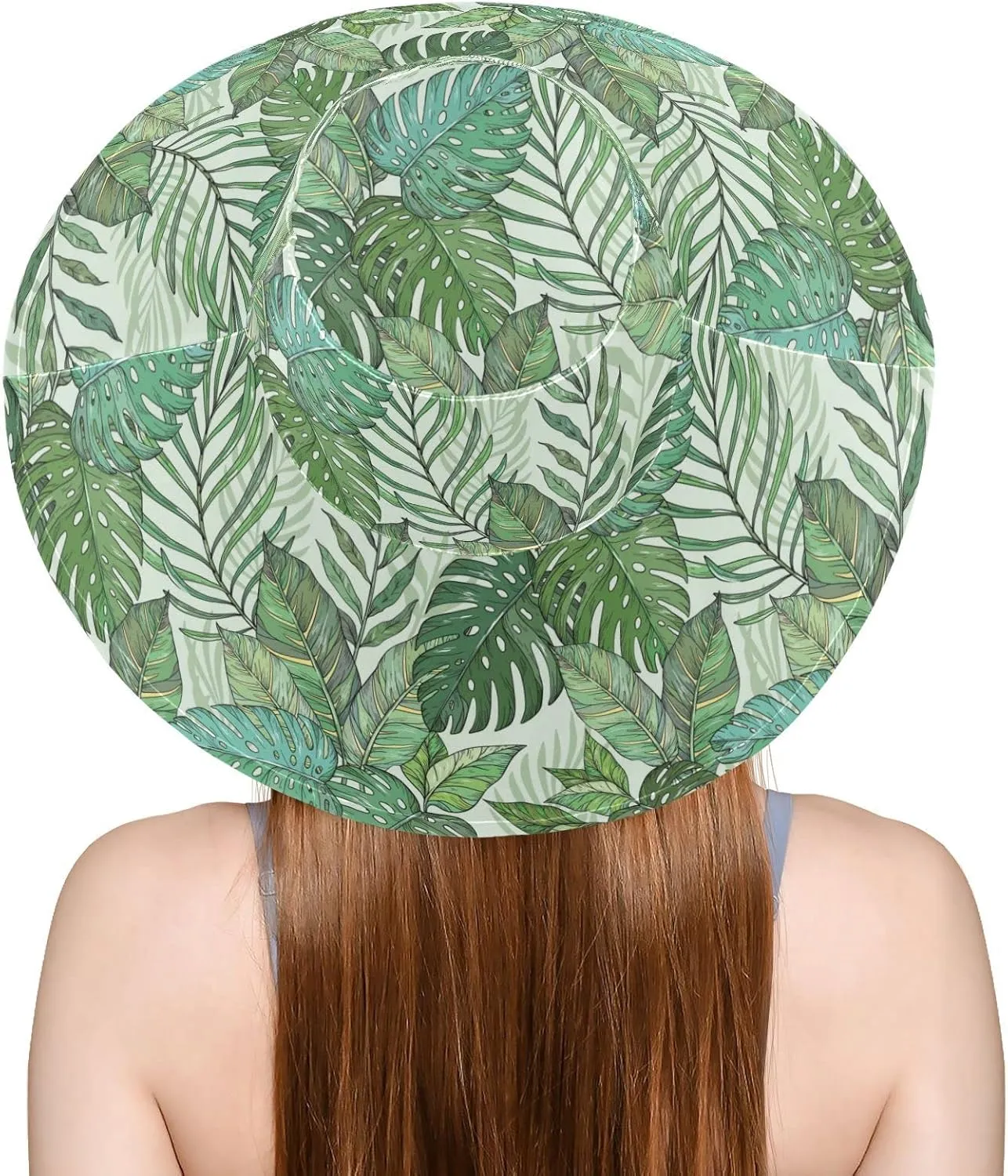 MNSRUU Wide Brim Hats Dragonfly Sun Hat Packable Sun Visors Floppy Summer Beach Hat for UV Protection