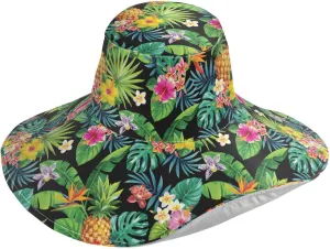 MNSRUU Wide Brim Hats Dragonfly Sun Hat Packable Sun Visors Floppy Summer Beach Hat for UV Protection