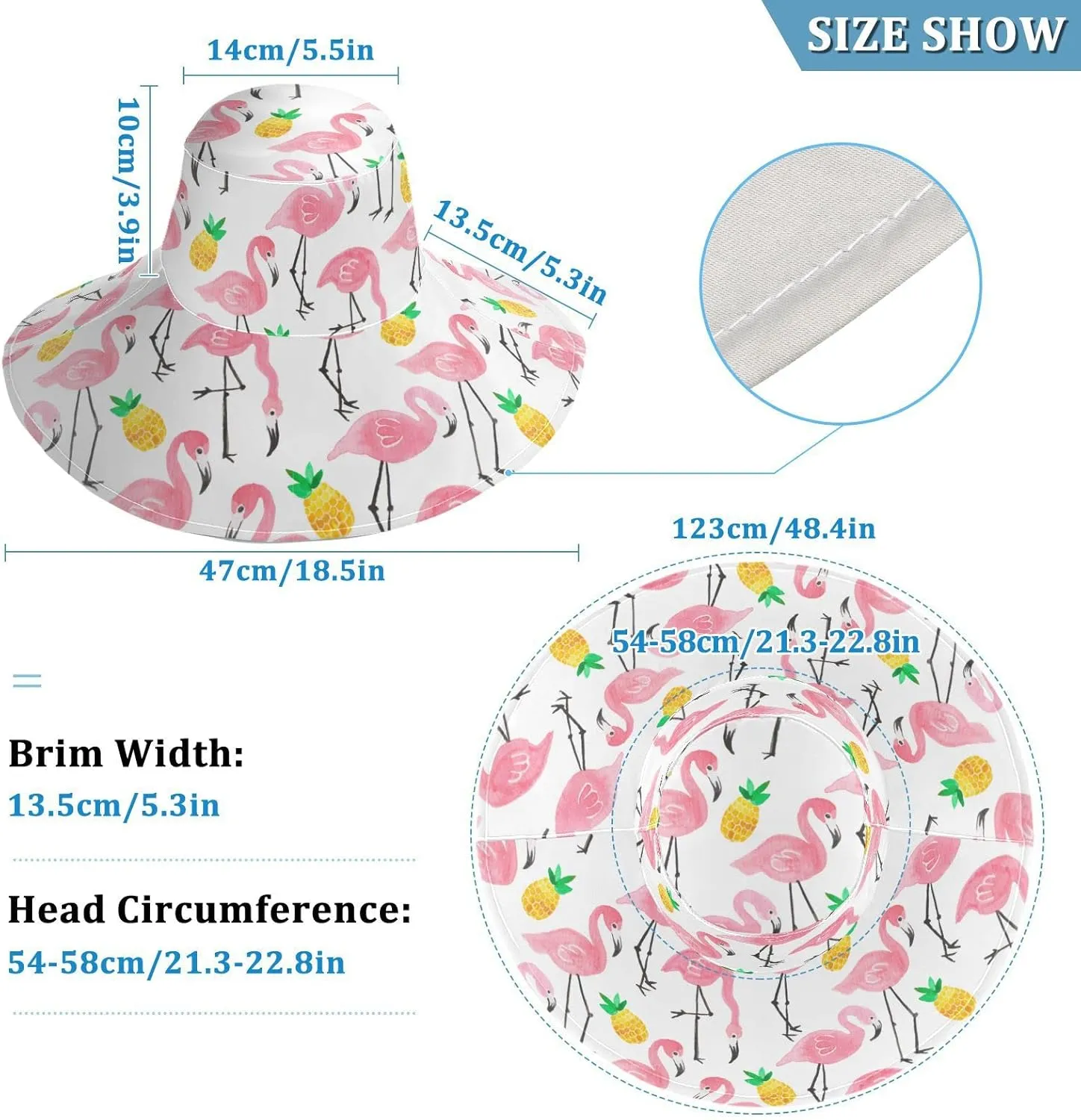 MNSRUU Wide Brim Hats Dragonfly Sun Hat Packable Sun Visors Floppy Summer Beach Hat for UV Protection