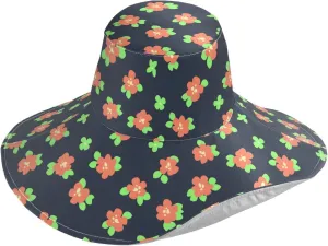 MNSRUU Wide Brim Hats for Women Flower Chicken Blue Sun Hat Packable Sun Visors