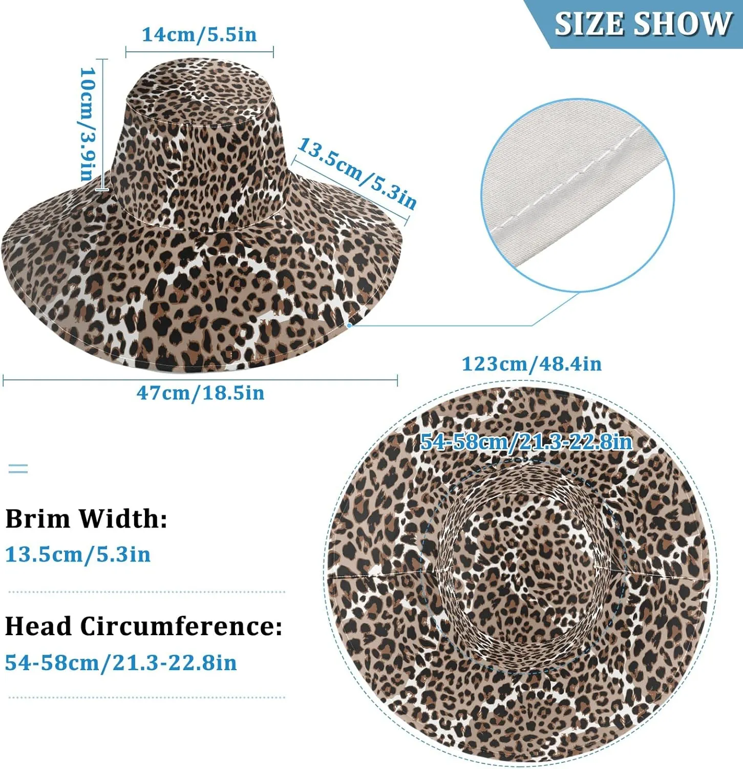 MNSRUU Wide Brim Hats Skull Sun Hat Packable Sun Visors Floppy Summer Beach Hat for UV Protection
