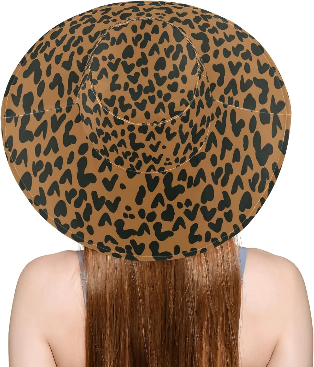 MNSRUU Wide Brim Hats Skull Sun Hat Packable Sun Visors Floppy Summer Beach Hat for UV Protection